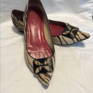 Kate Spade Animal Print  Flats